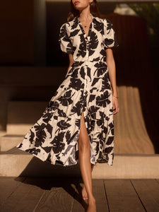 The Havana Dress - Tropical Combo