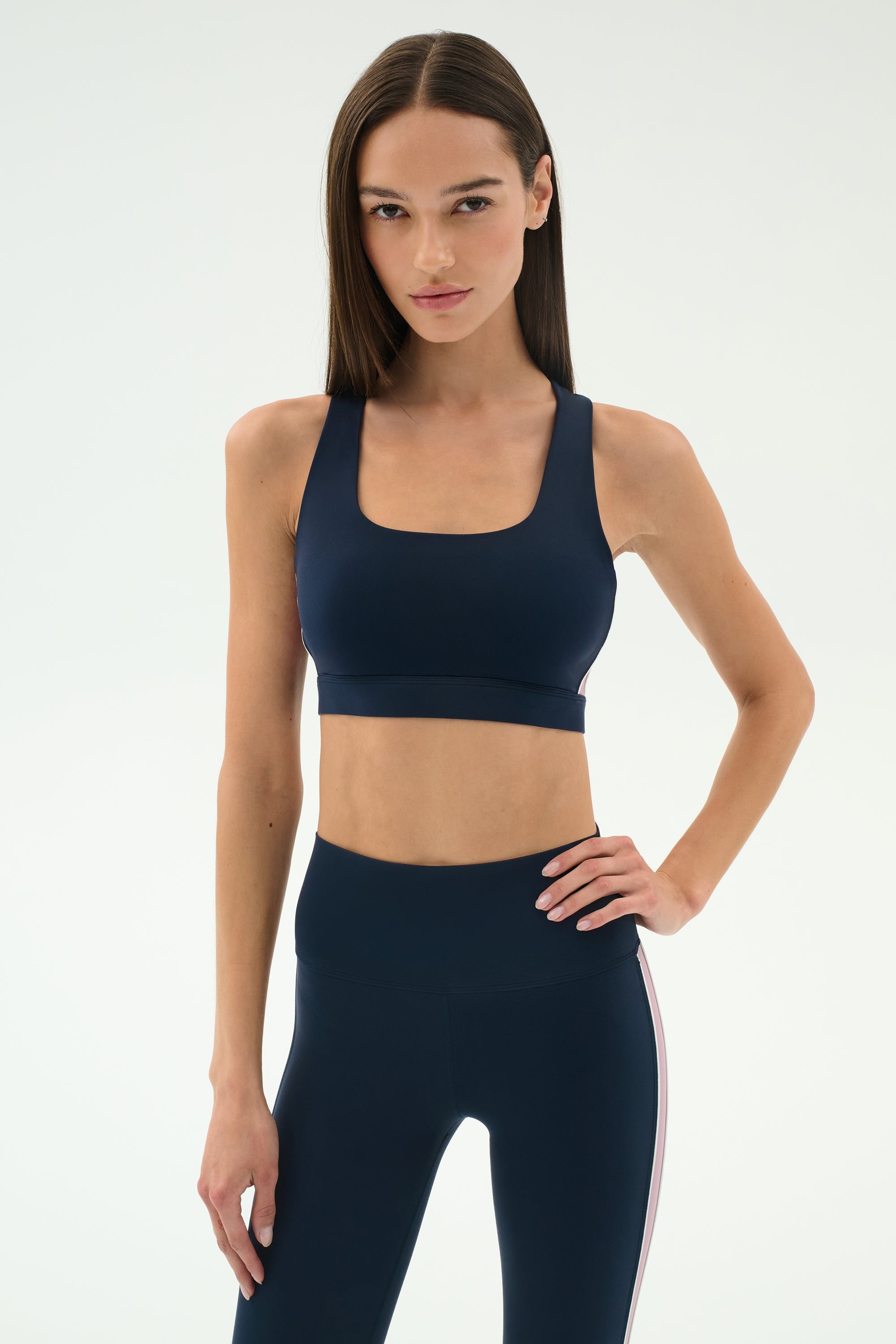 Lexi Rigor Bra - Indigo/Blush