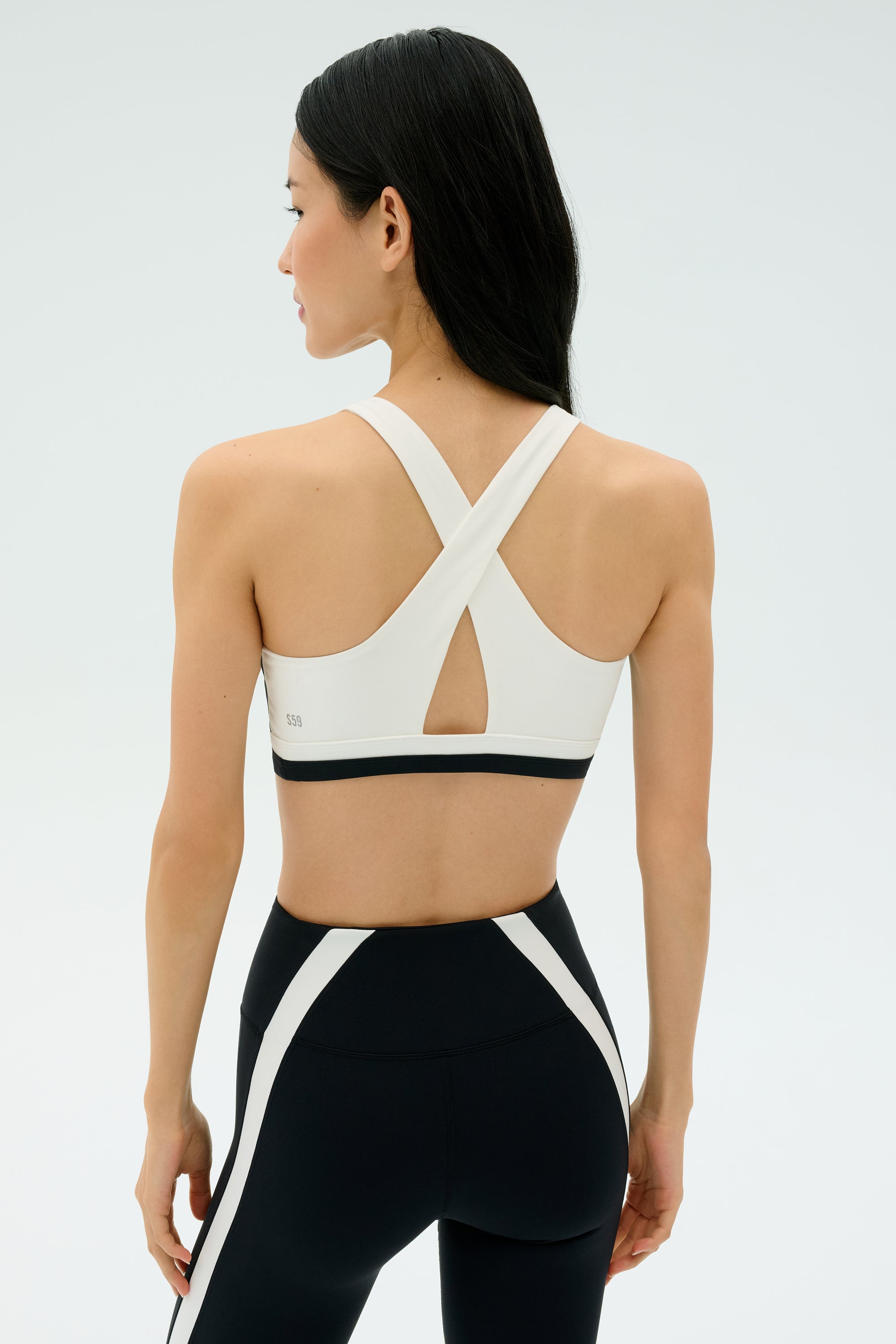 Miles Rigor Bra - Black/White