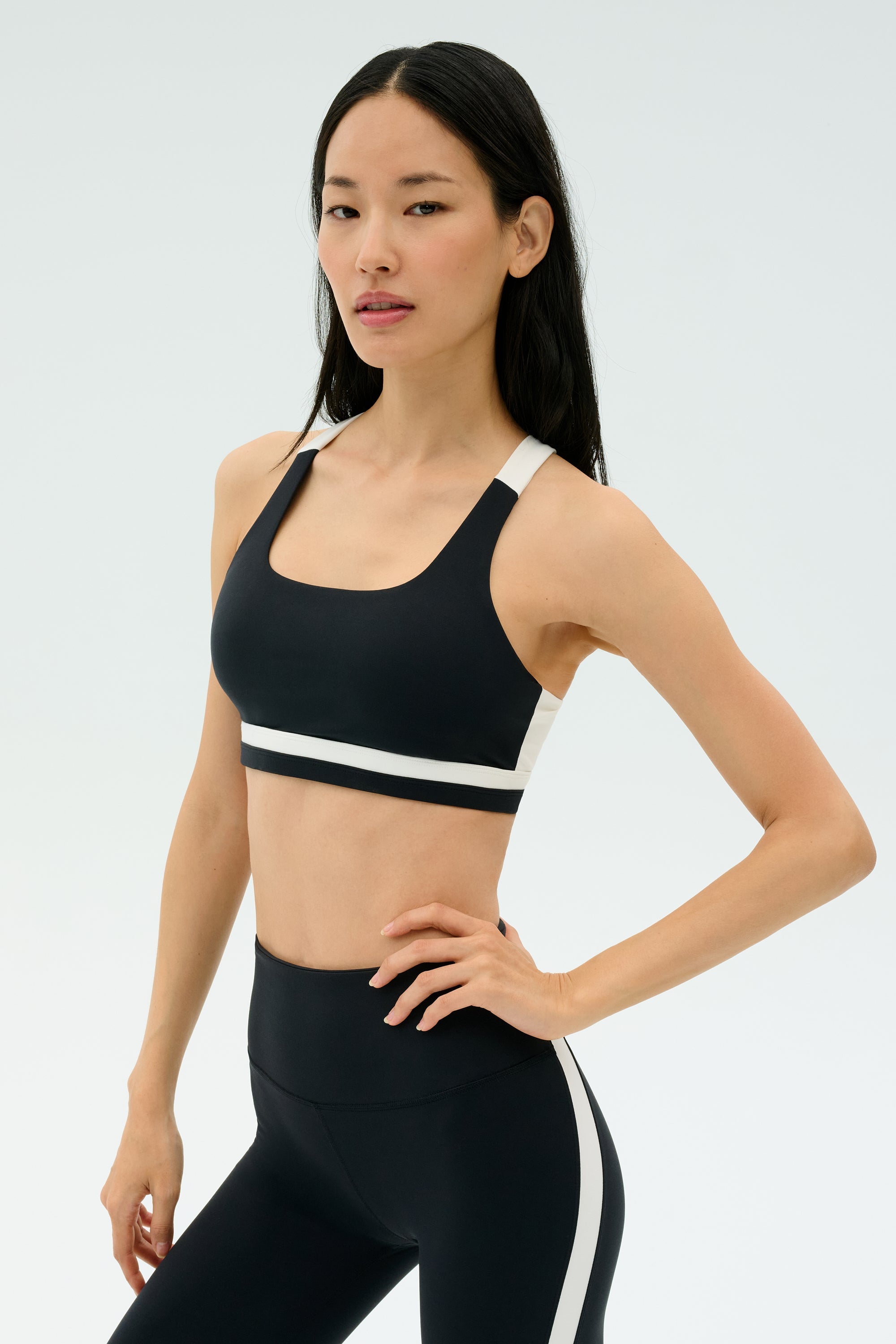 Miles Rigor Bra - Black/White