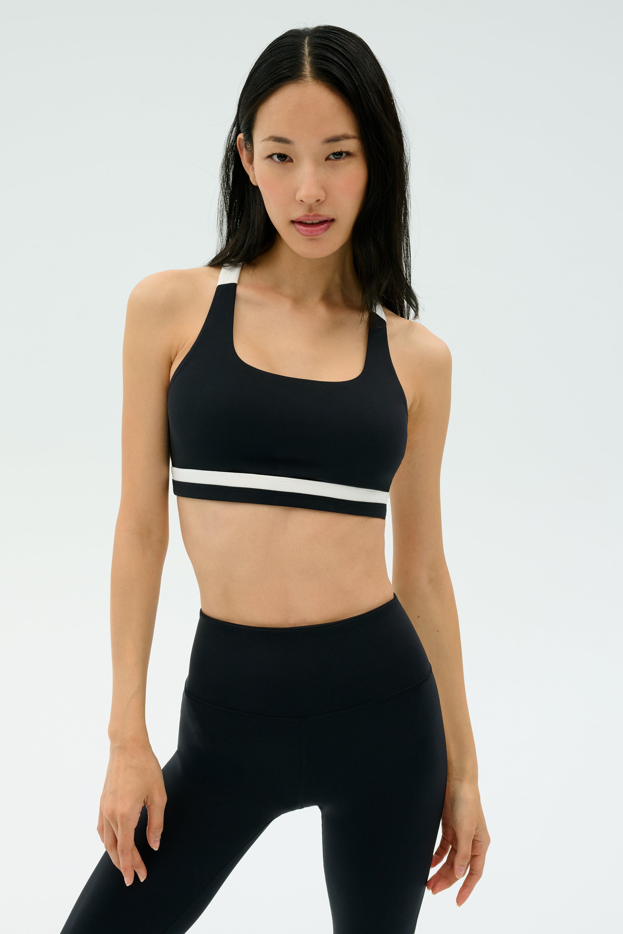 Miles Rigor Bra - Black/White