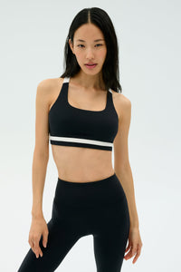 Miles Rigor Bra - Black/White