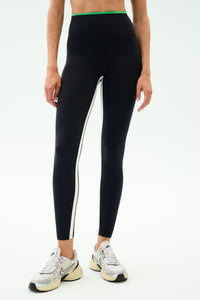 Easton Rigor High Waist 7/8 - Black/Grass