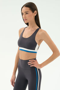Maci Airweight Bra - Graphite/White