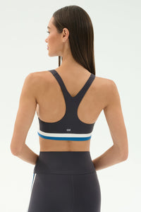 Maci Airweight Bra - Graphite/White