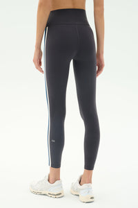 Ella High Waist Airweight 7/8 - Graphite/Stone Blue