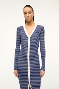 Shoko Sweater - Navy Micro Stripe