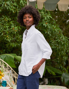 Eileen Ruffle - Famous Denim White