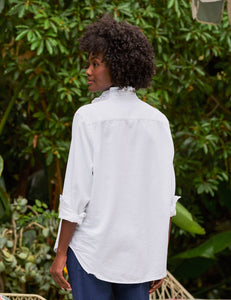 Eileen Ruffle - Famous Denim White