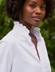 Eileen Ruffle - Famous Denim White