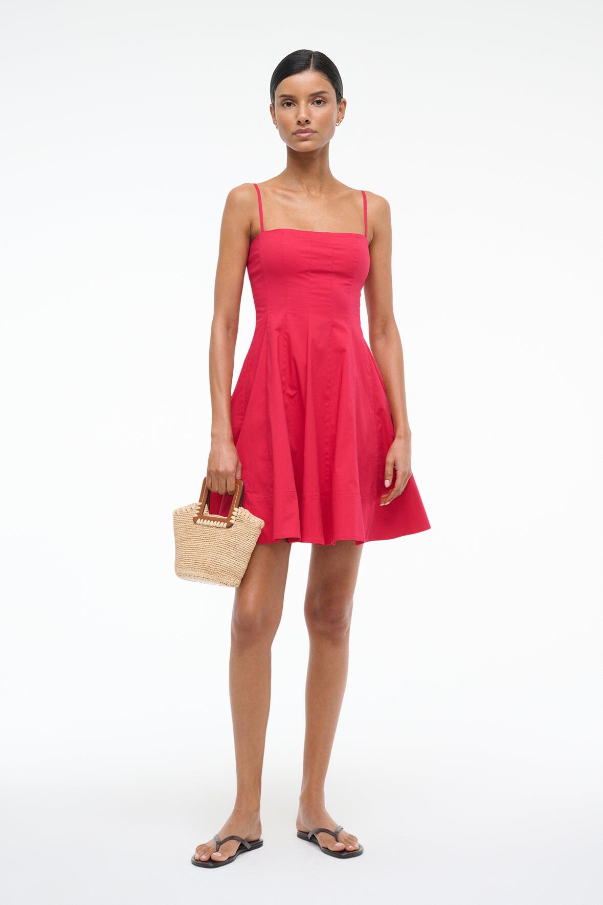 Wylie Mini Dress - Cherry