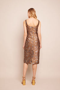 Carlie Dress - Jacquard Garden