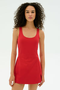 Martina Rigor Dress - Pirate Red