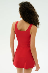 Martina Rigor Dress - Pirate Red