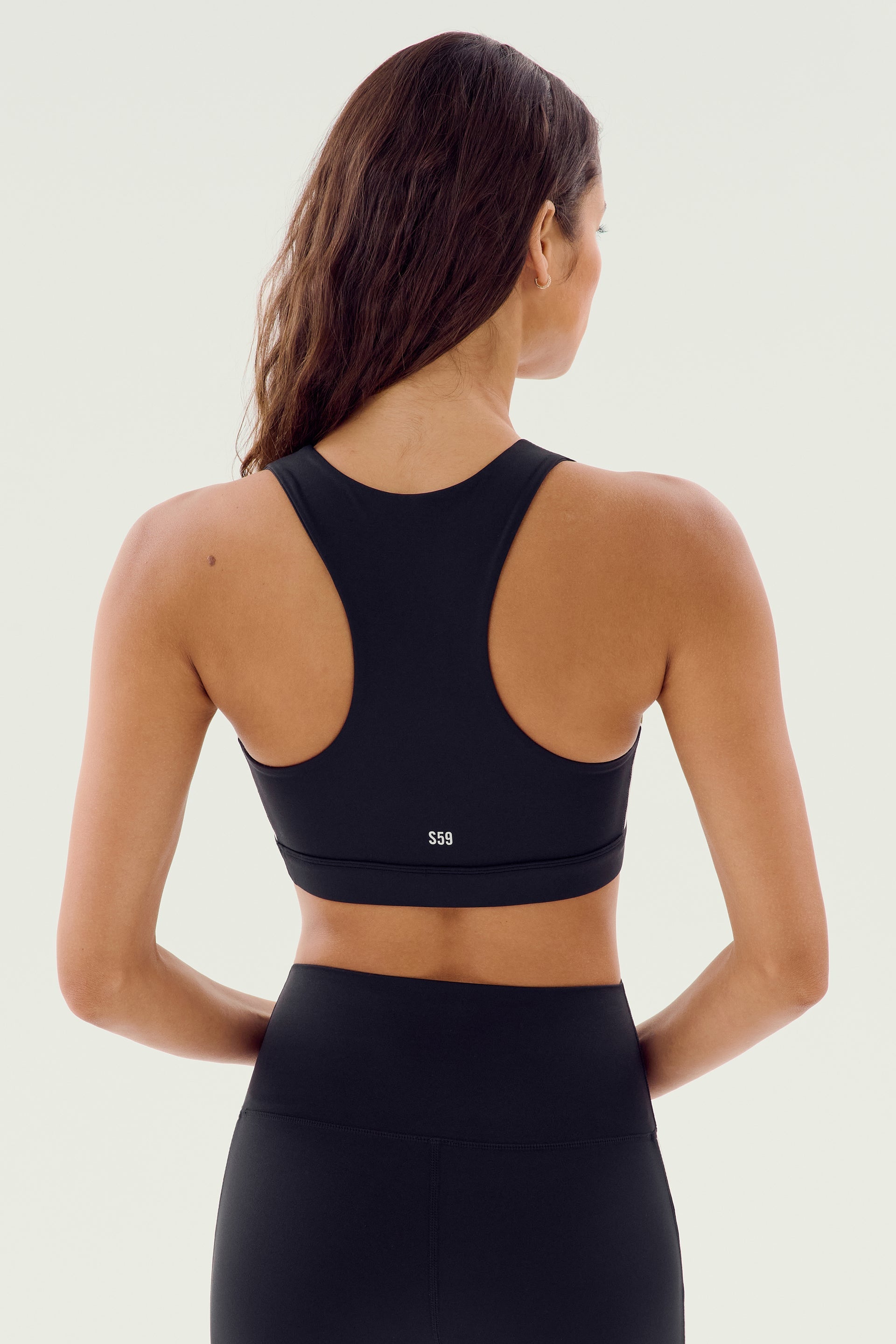 Lexi Rigor Bra - Black/Olive