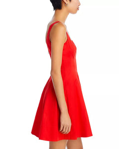 Mini Wells Dress - Red Rose