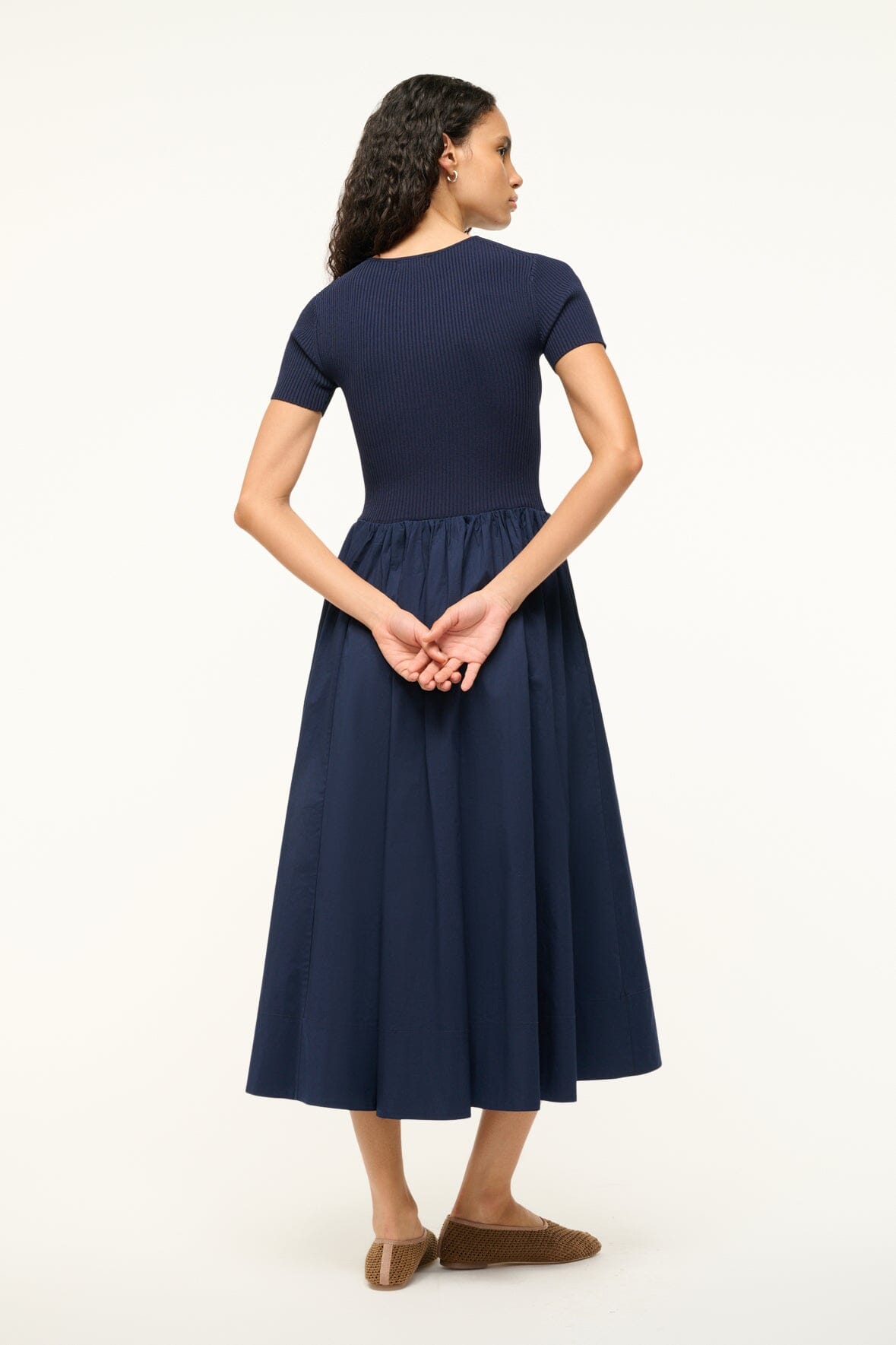 Ysabel Dress - Navy