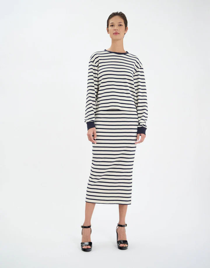Layann - Navy Stripe