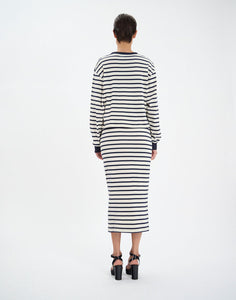 Layann - Navy Stripe
