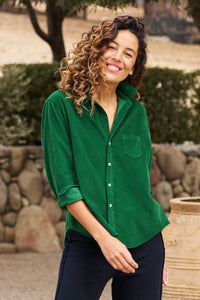 Eileen - Kelly Green Corduroy