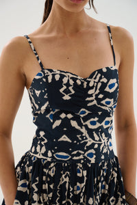 Ensenada Finley Long Dress Marine