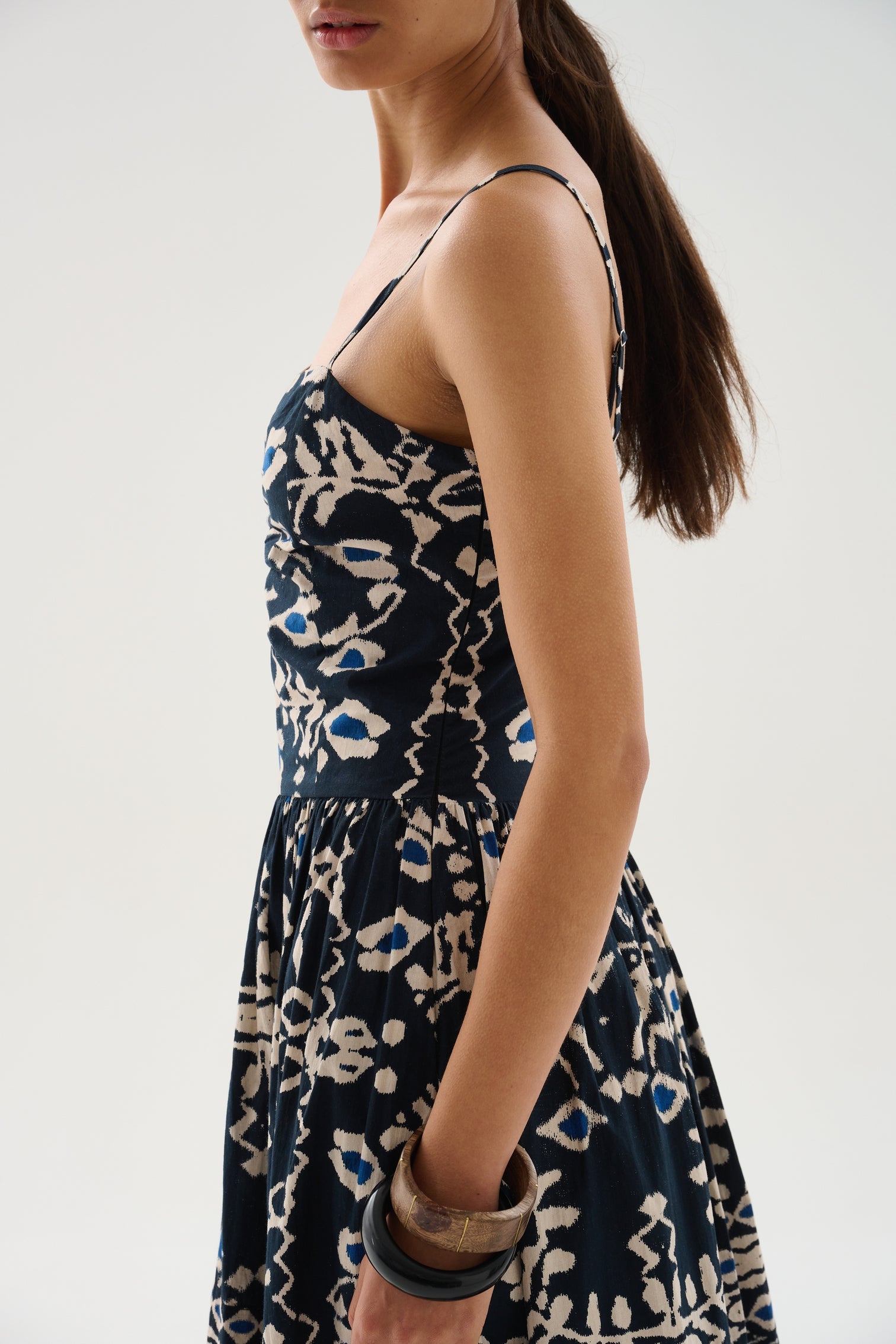 Ensenada Finley Long Dress Marine