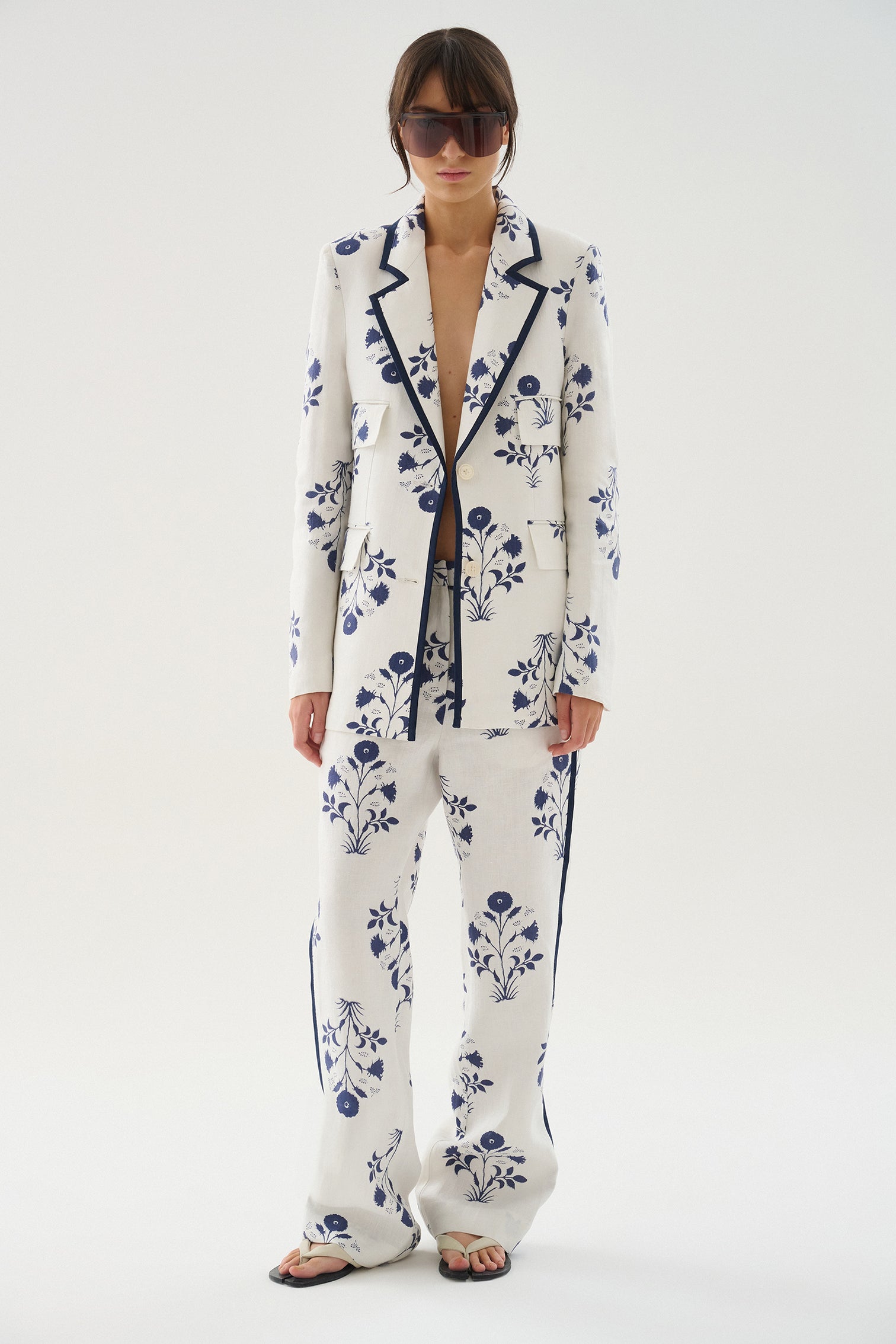 Bolson Sawyer Blazer Ecru