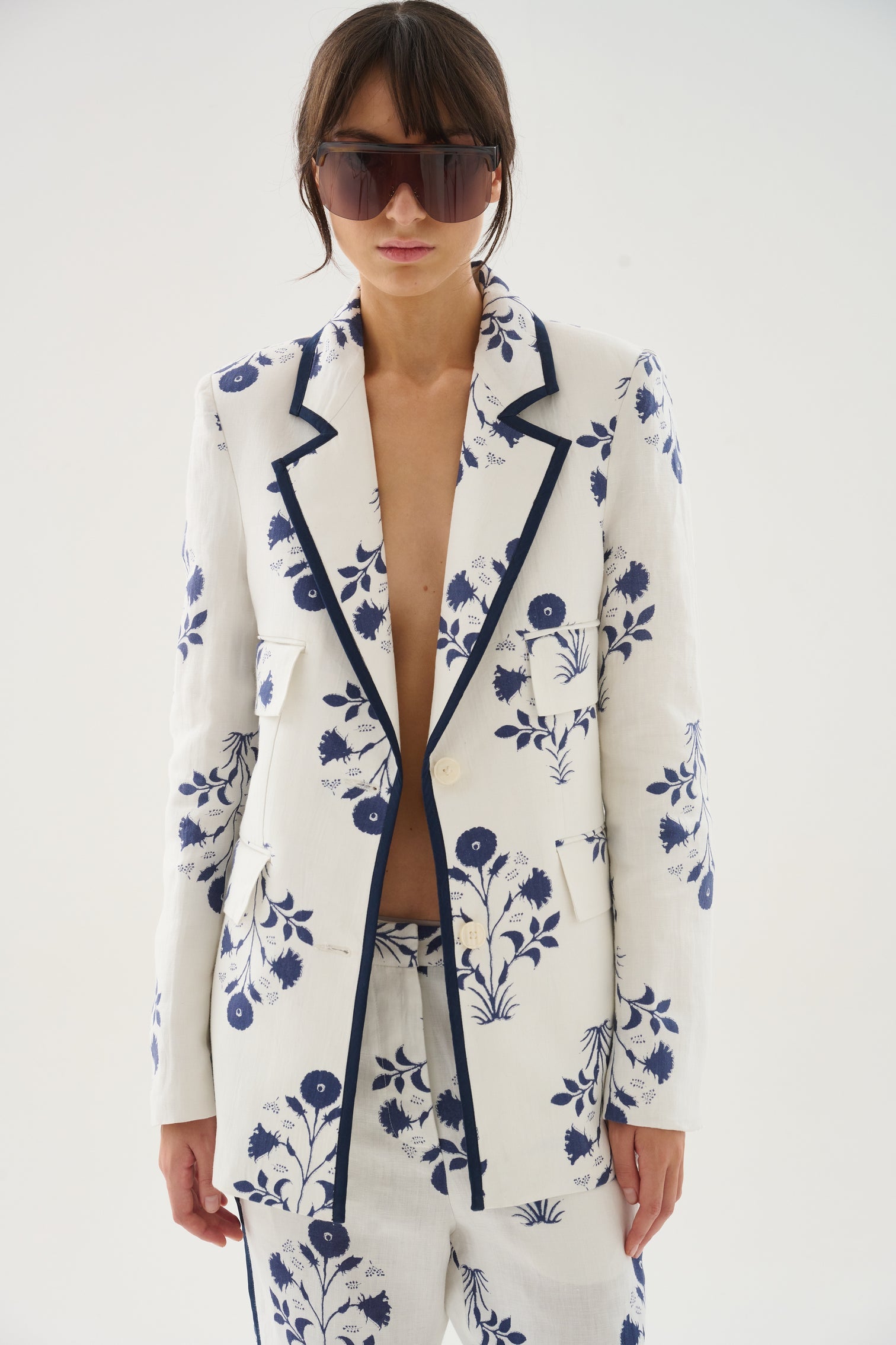 Bolson Sawyer Blazer Ecru