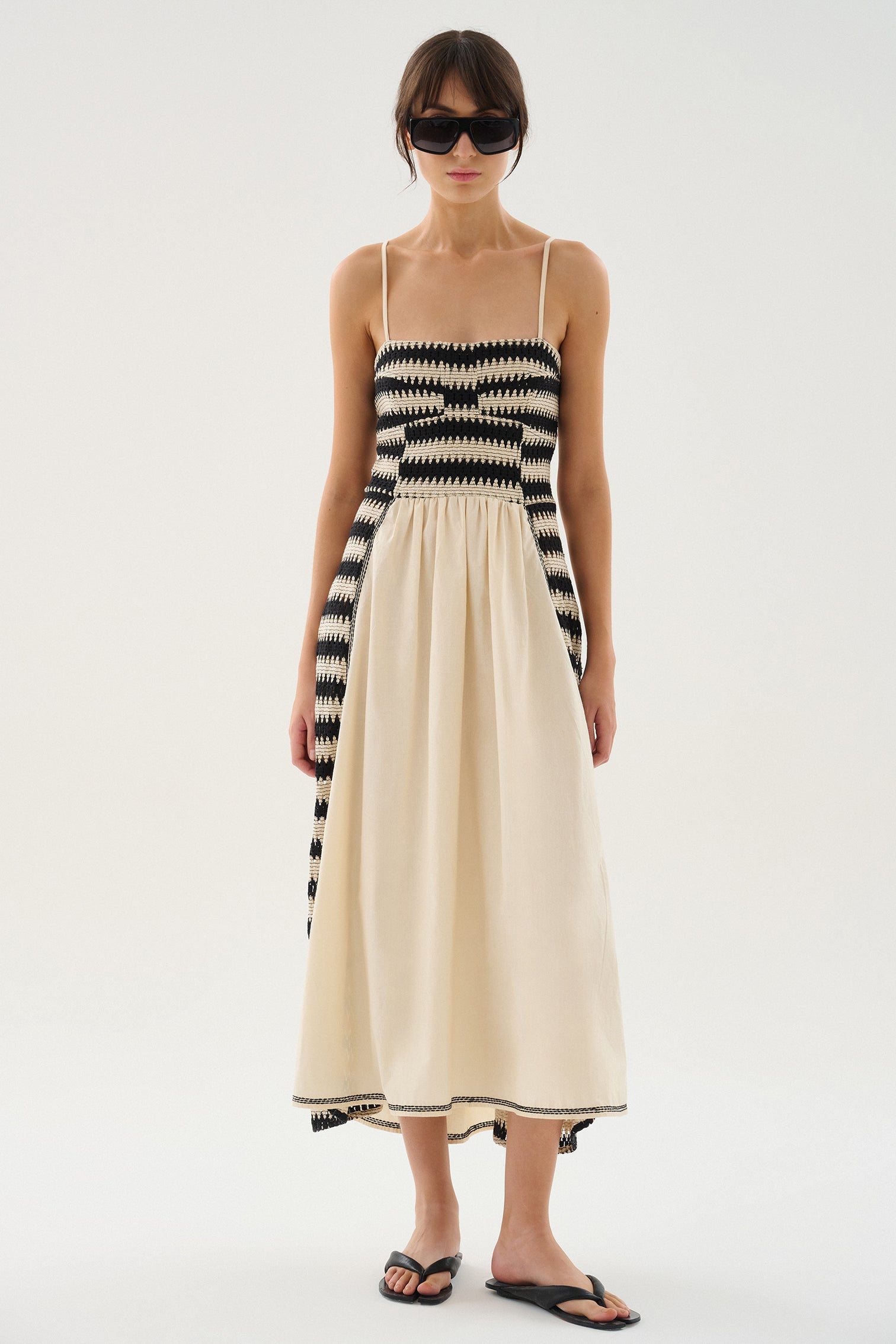 Abasto Carmy Midi Dress Black