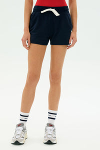 Reena Sweatshort - Indigo
