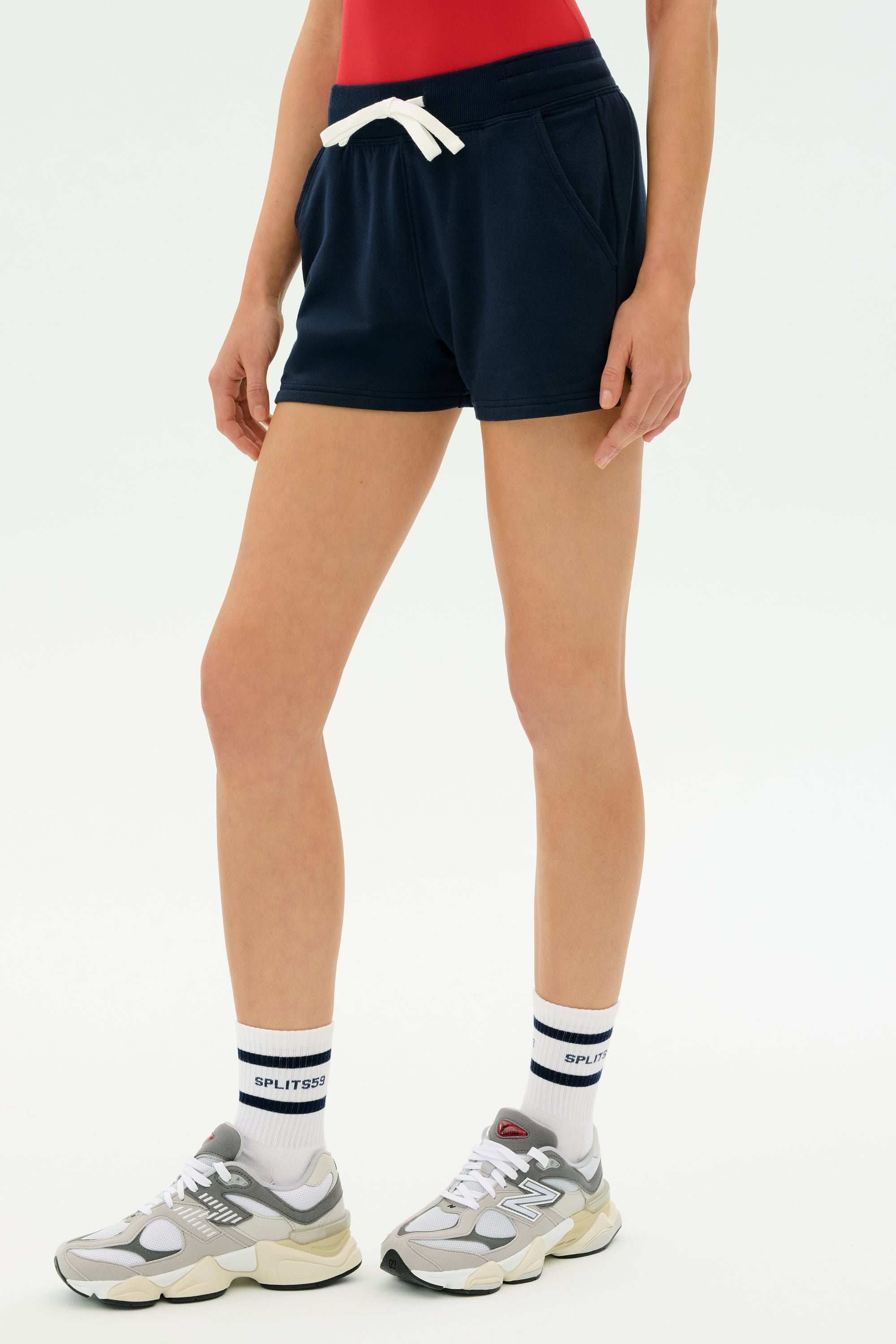 Reena Sweatshort - Indigo