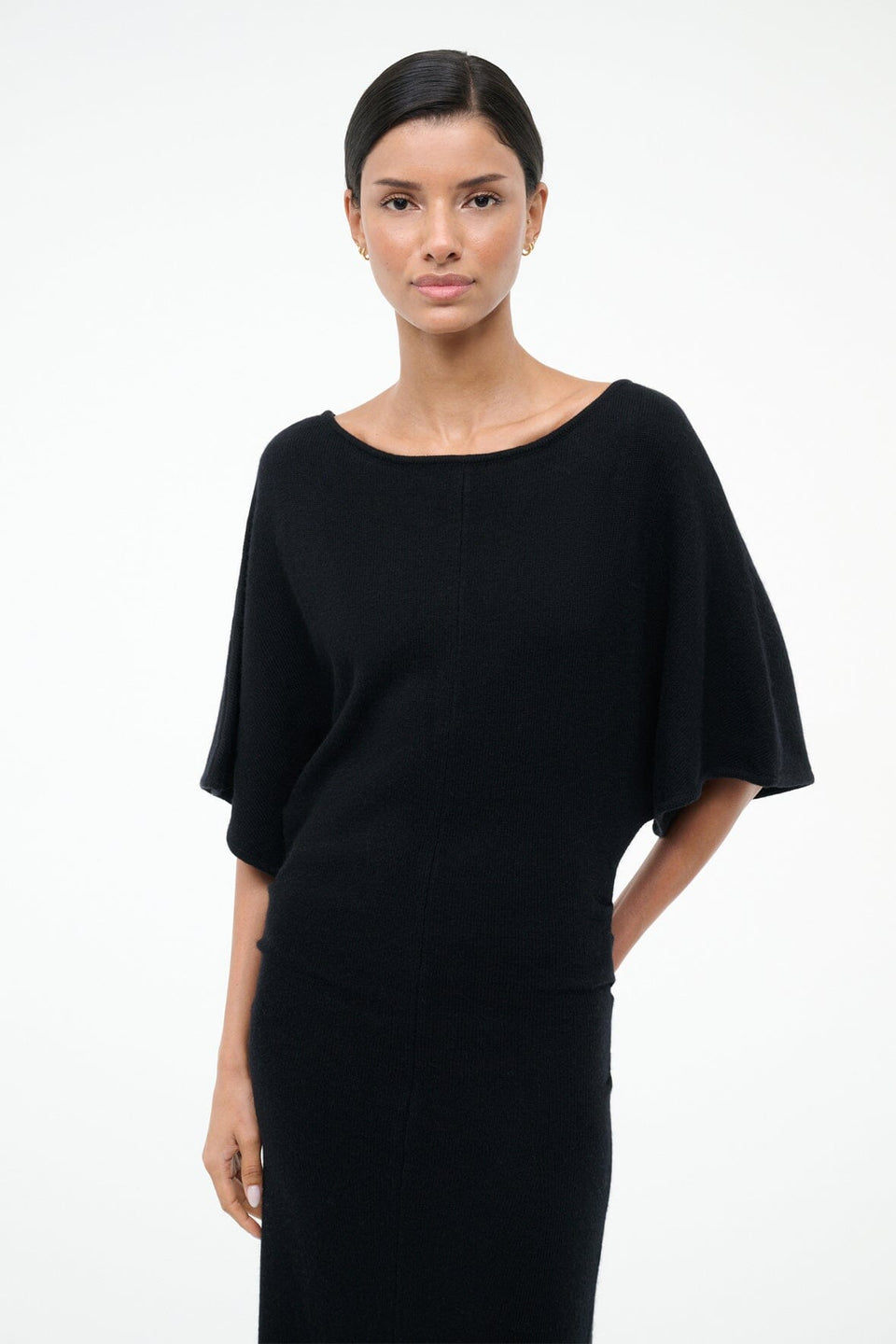 Amelie Sweater Dress - Black