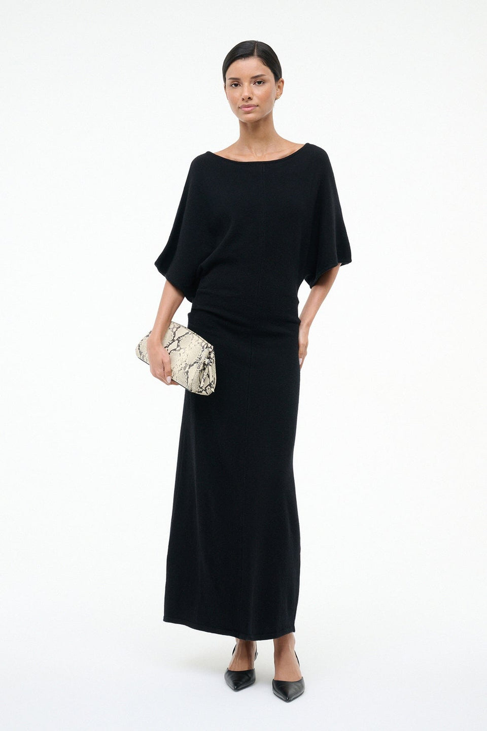 Amelie Sweater Dress - Black