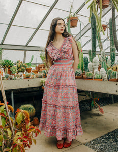 Azalea Dress - Strawberry Thief Liberty Print