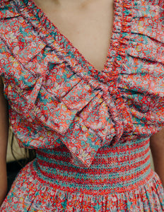 Azalea Dress - Strawberry Thief Liberty Print