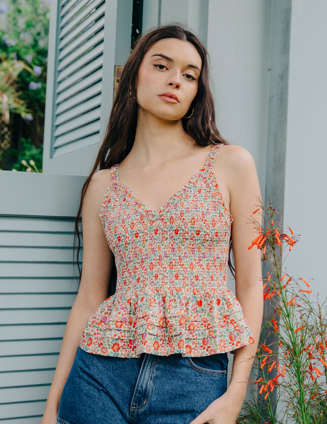 Naya Top - D'Anjo Liberty Print