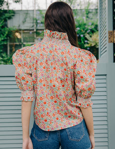 Zuri Top - D'Anjo Liberty Print