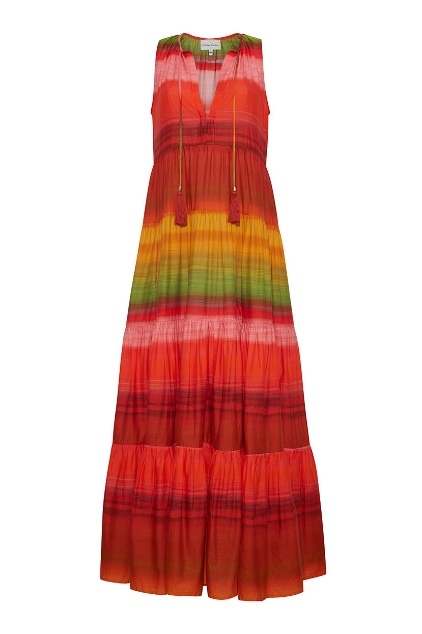 Grace Dress - Newport Sun Terracotta