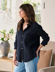 Eileen Sweatshirt Button Up - British Royal Navy