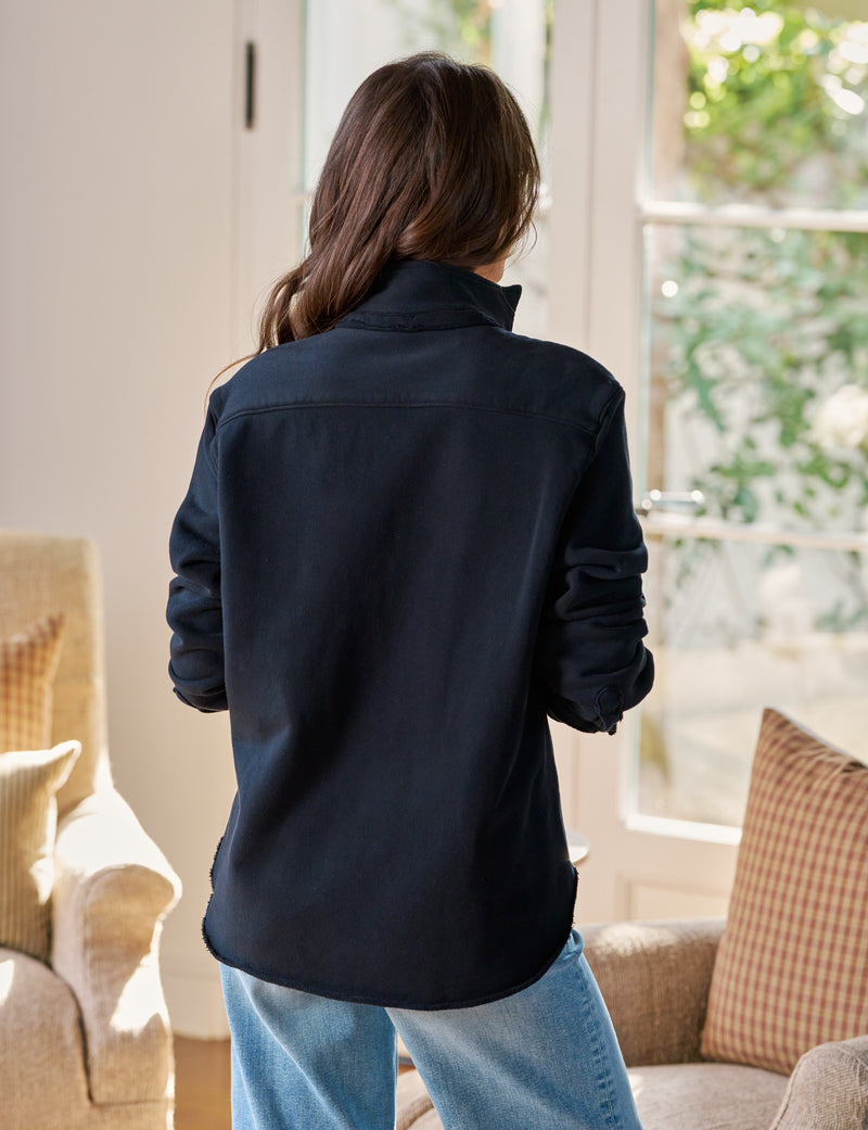 Eileen Sweatshirt Button Up - British Royal Navy