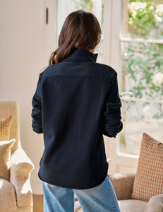 Eileen Sweatshirt Button Up - British Royal Navy
