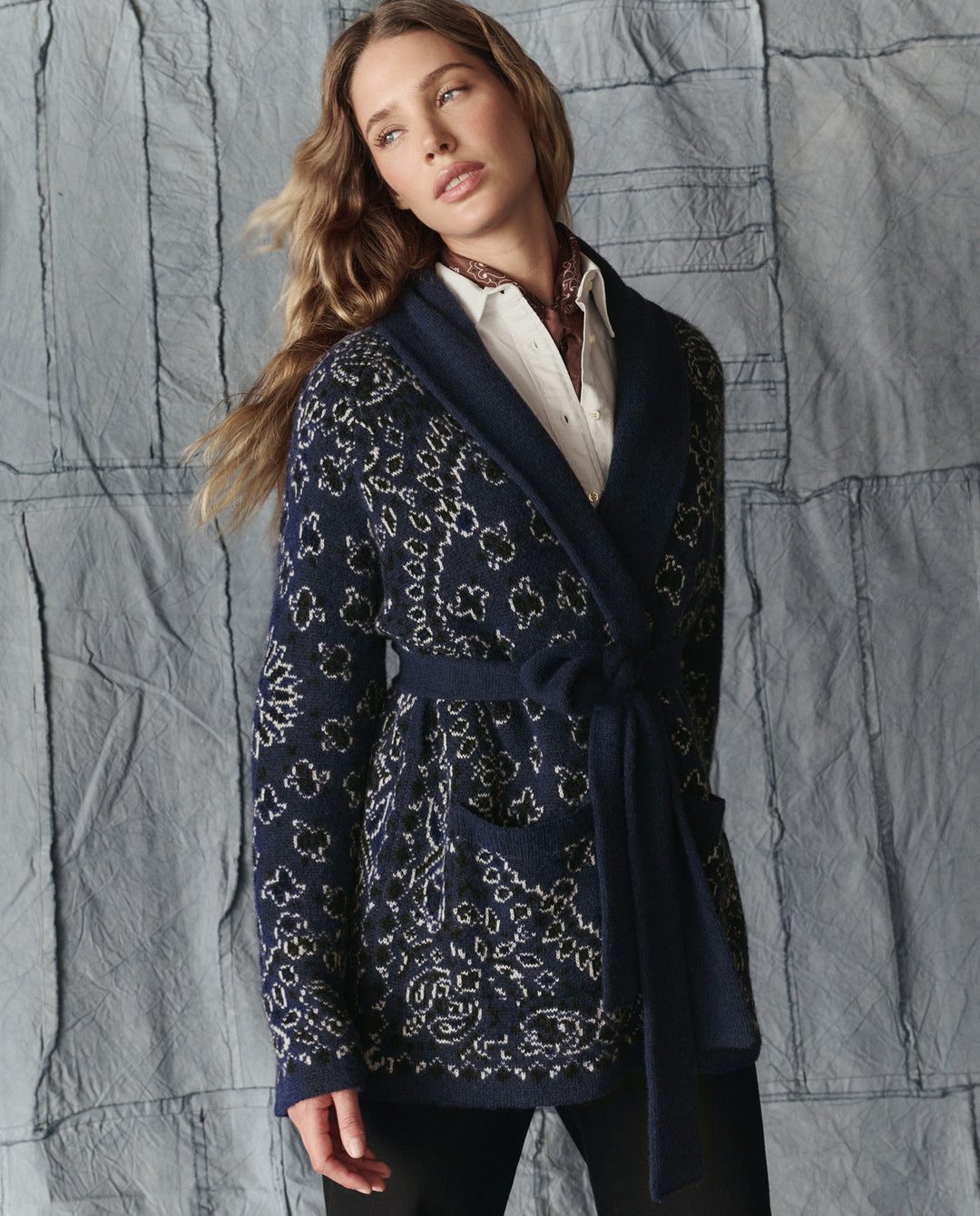 The Bandana Riding Cardigan