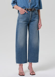Ayla Raw Hem Crop - Telegraph