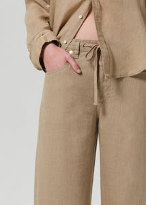 Brynn Drawstring Trouser - Gobi