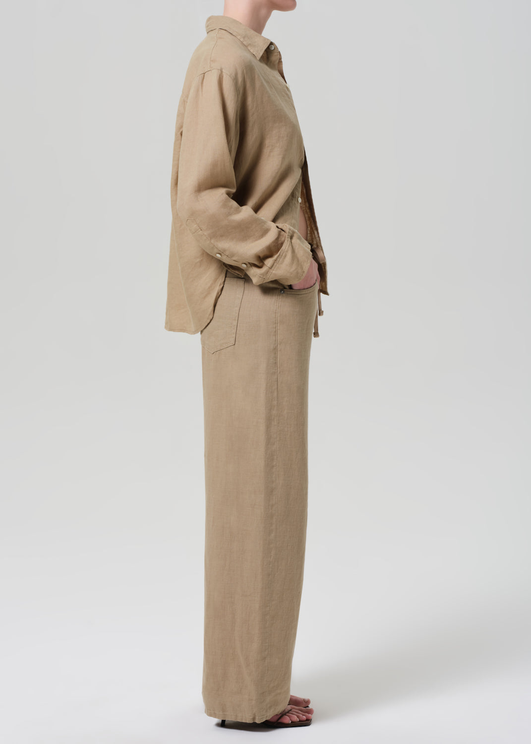 Brynn Drawstring Trouser - Gobi