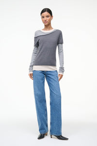 Sera Sweater - Heather Grey Multi