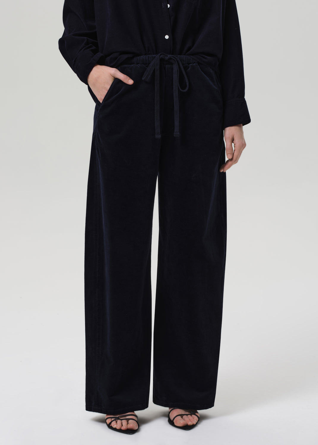 Aurora Pull On Baby Corduroy - True Navy