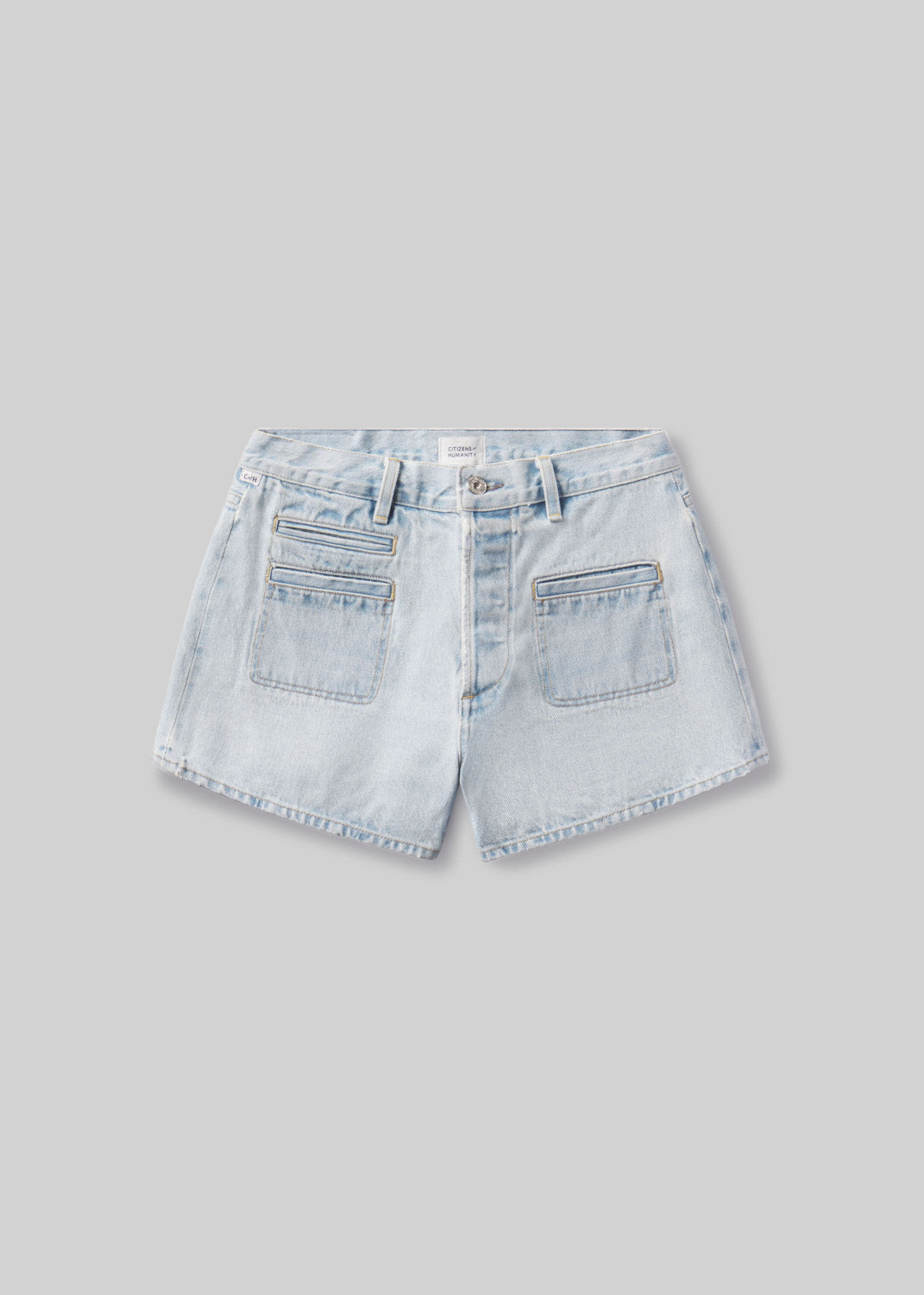 Marlow Welt Pocket Short - Skyscape