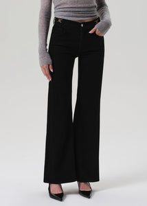 Kimberly Flare w/ Horsebit - Rich Black