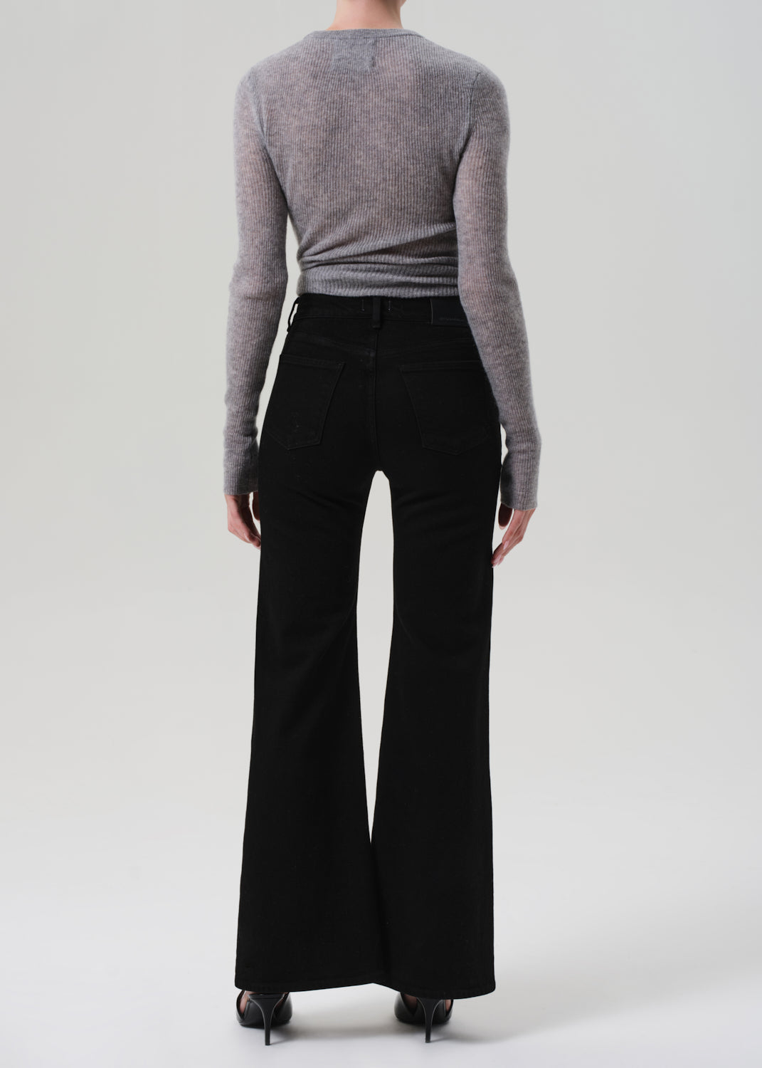 Kimberly Flare w/ Horsebit - Rich Black